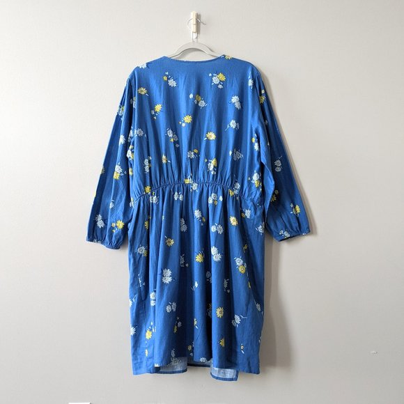 Old Navy Floral Wrap Dress Cottagecore, size XL - Picture 3 of 9